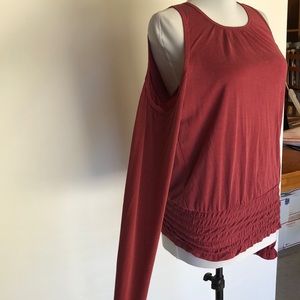 Abercrombie & Fitch Cold Shoulder Top